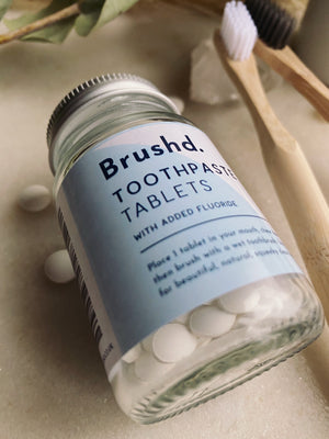 Brush'd - Toothbrush Tablets (added Floride) - English Mint