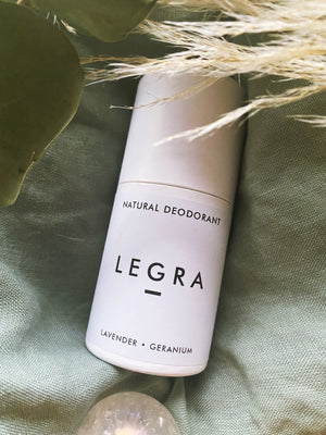LEGRA - Lavender & Geranium - Natural Deodorant Stick