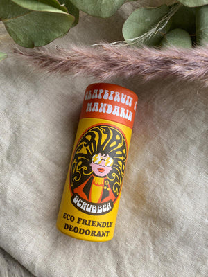Scrubber Store - Grapefruit & Mandarin - Eco Friendly Deodorant