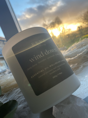 EYVE Wellbeing - Wind Down Essential Oil Wellbeing Candle