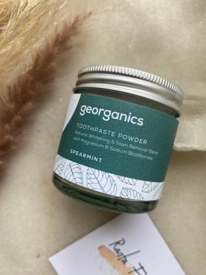 Georganics - Natural Whitening Toothpowder - Spearmint