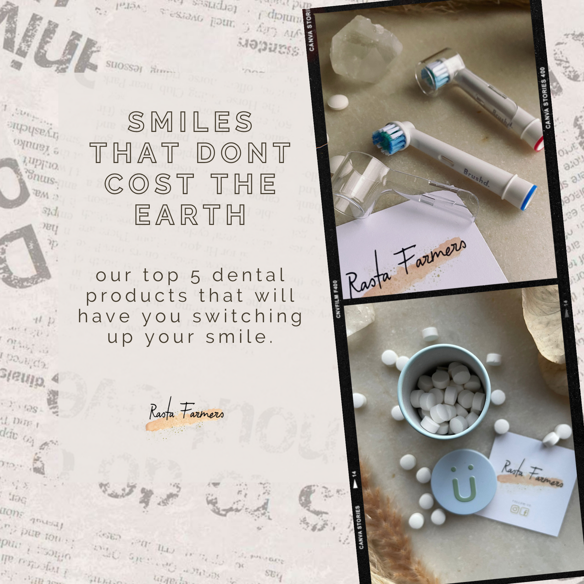 Top 5 Eco Friendly Dental Care Products
