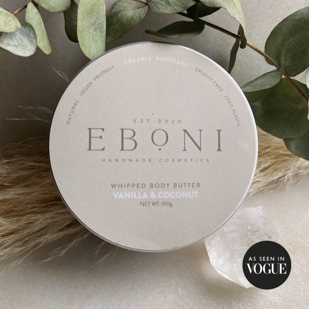 Eboni Cosmetics - Natural Body Butter - Vanilla & Coconut