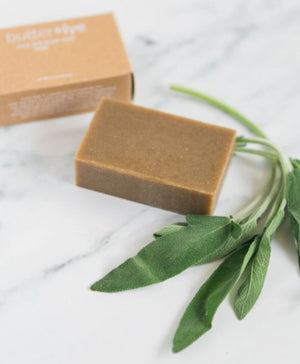 Butter + Lye - Anti-aging Sage Face and Body Soap