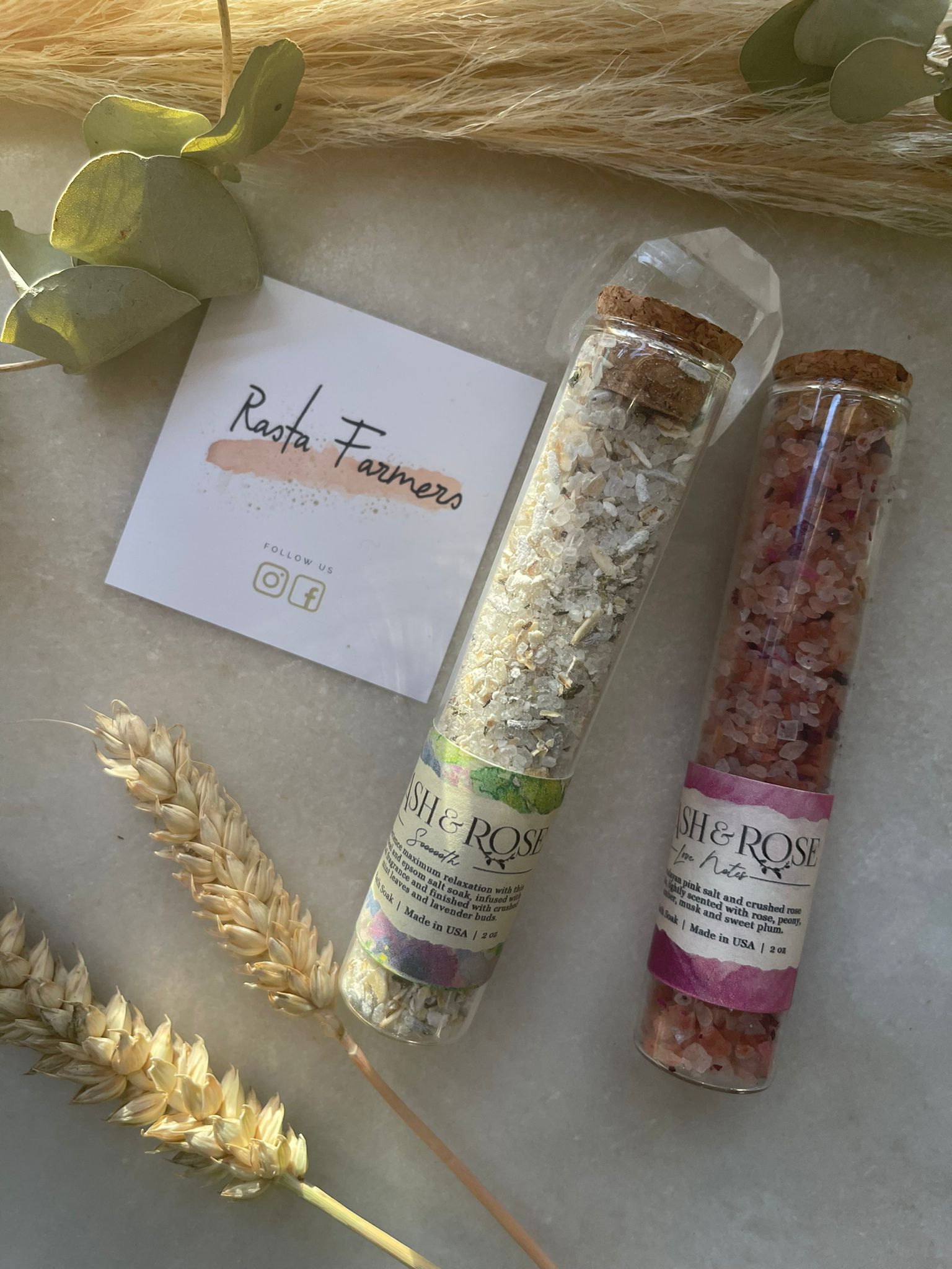 Ash & Rose - Soothe Me - Bath Salts