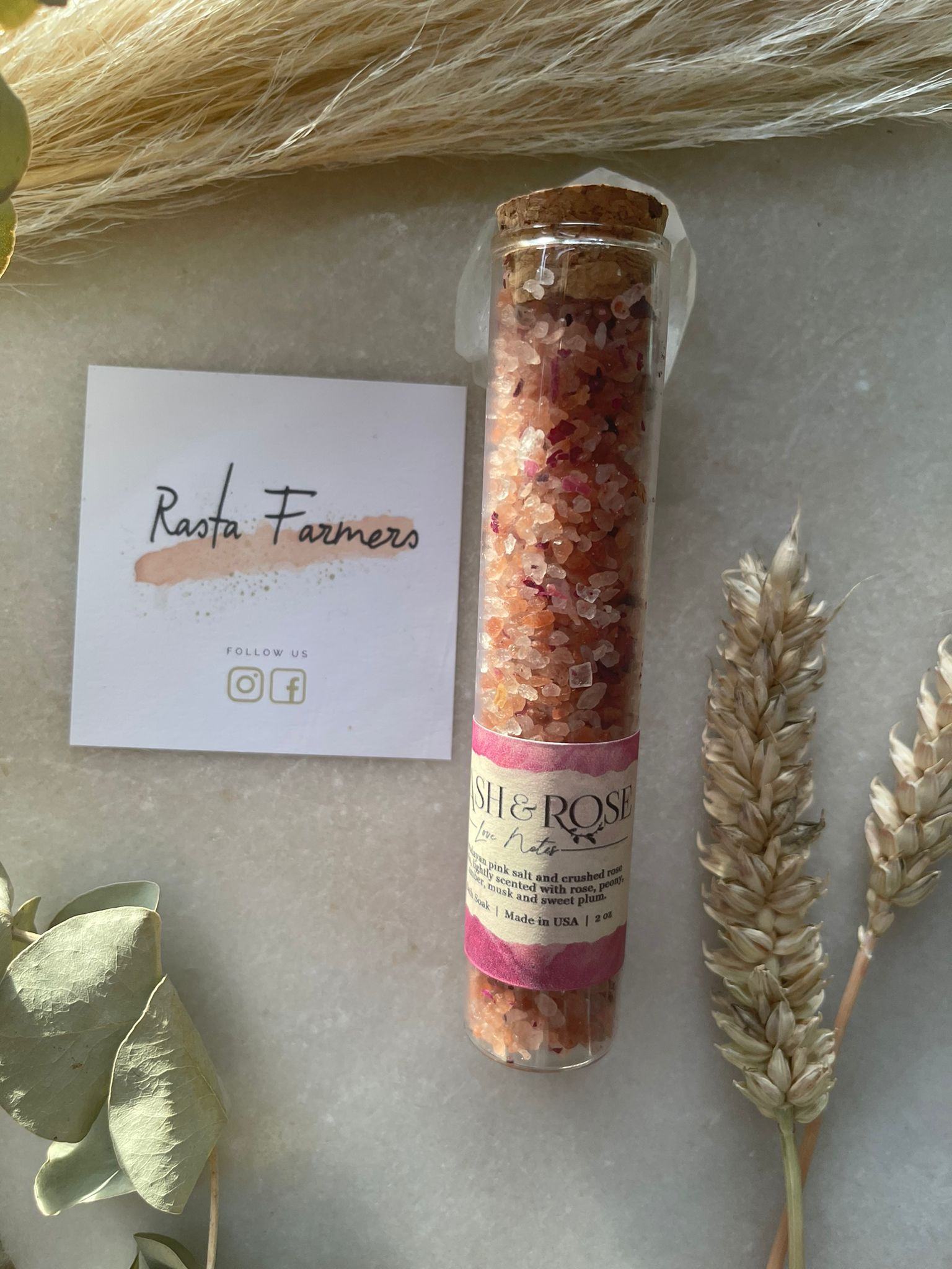 Ash & Rose - Love Notes - Bath Salts