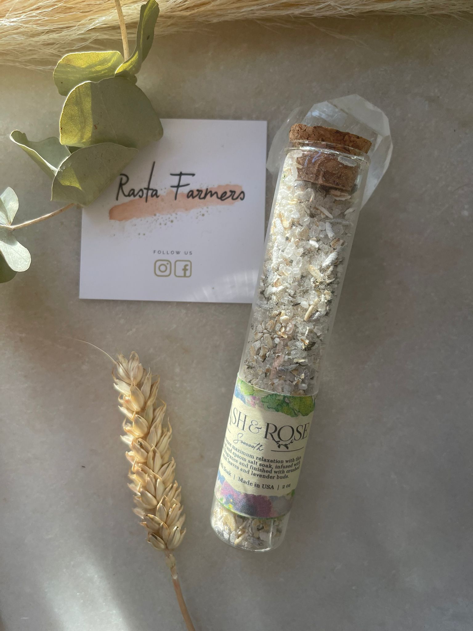 Ash & Rose - Soothe Me - Bath Salts