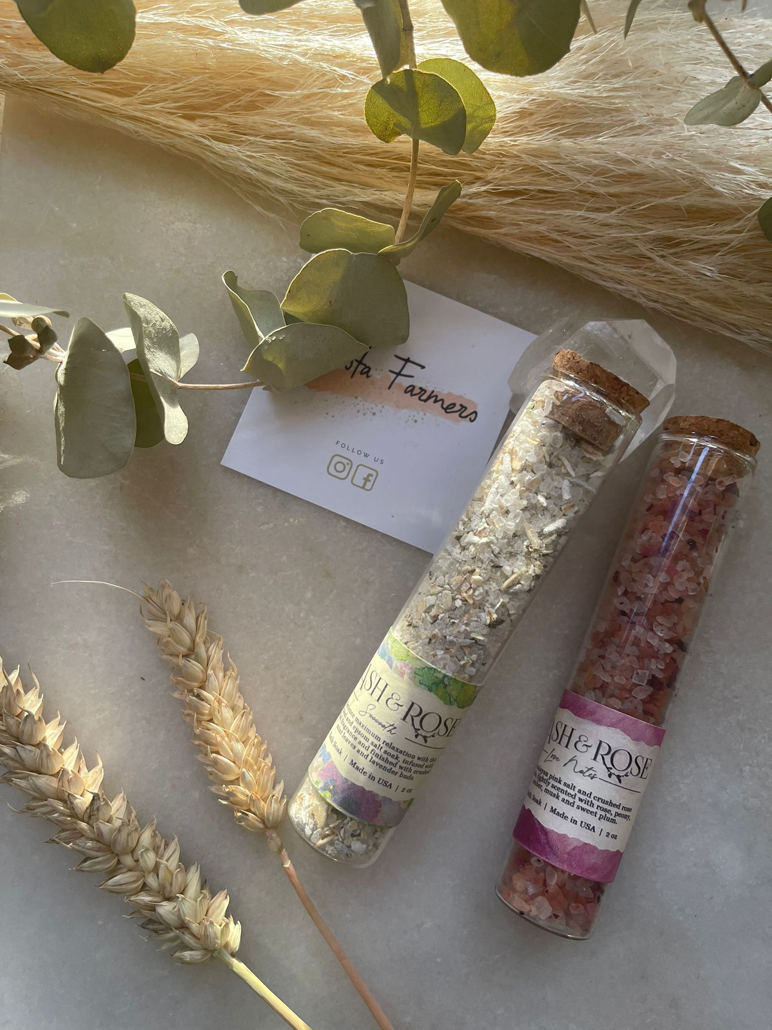 Ash & Rose - Love Notes - Bath Salts