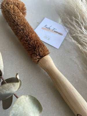 Bamboo & Coconut Fibre Long Handled Bottle Brush