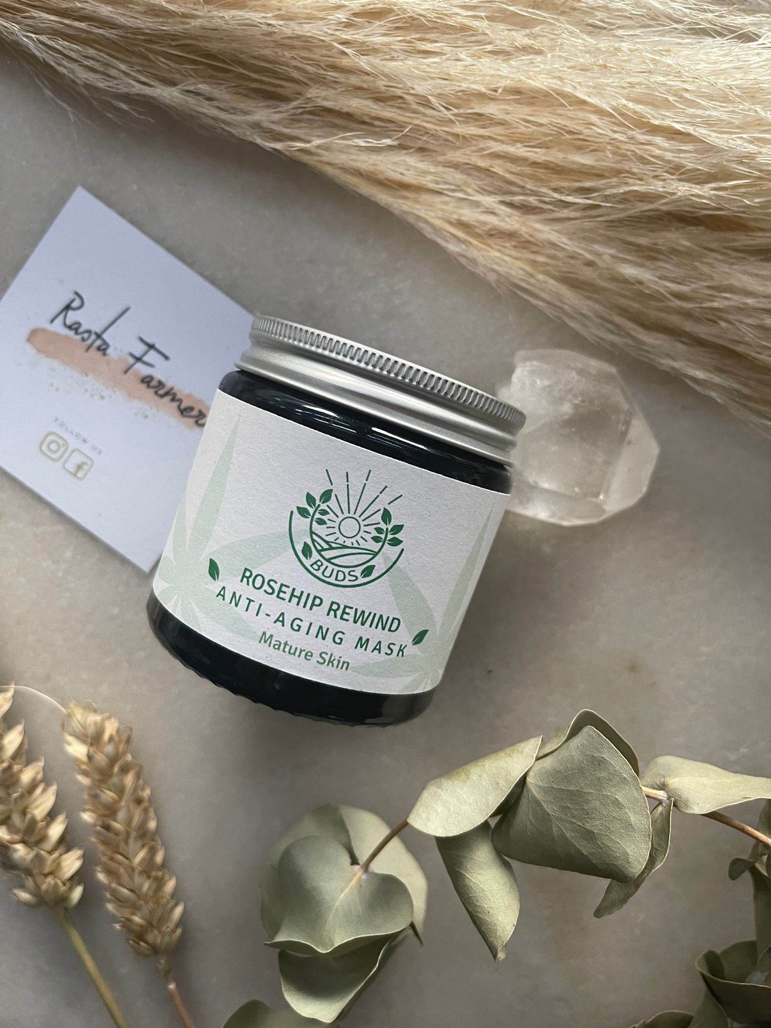 Buds - Rosehip Rewind - Anti-Aging Face Mask