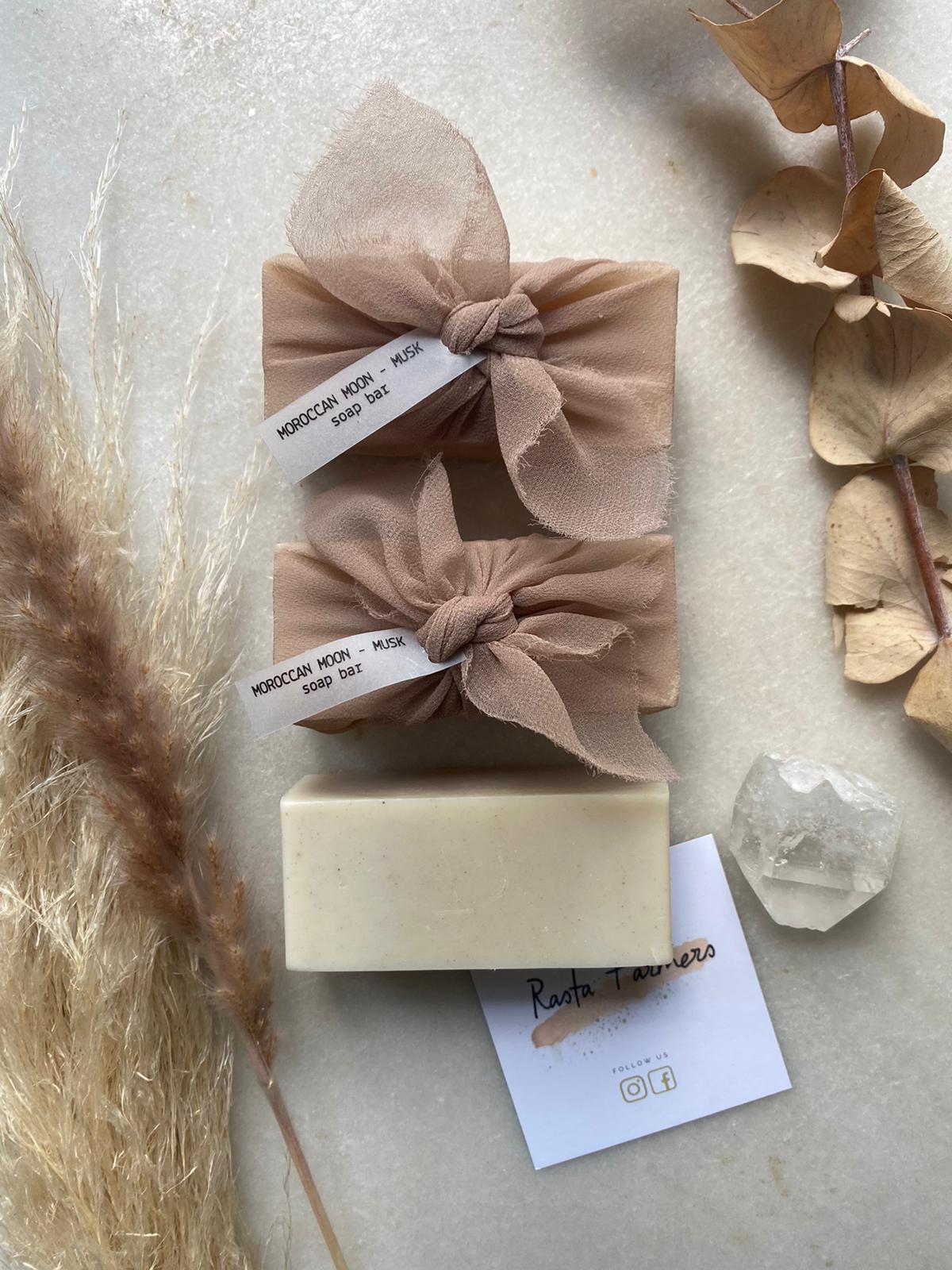 Clay & Rose - Moroccan Moon Vegan Luxury Soap Bars