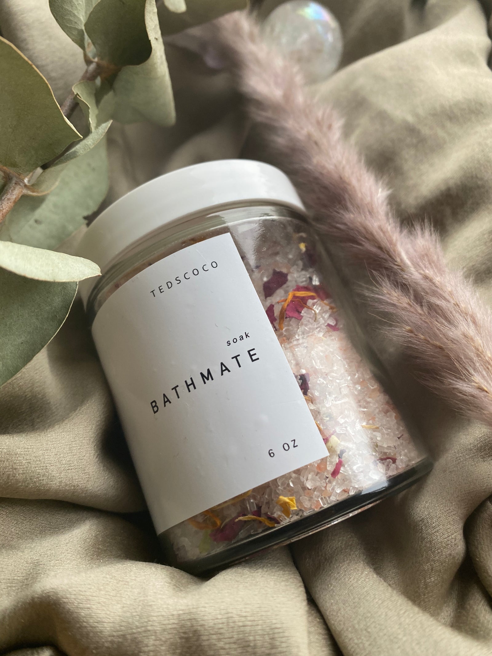 Teds Coco - Bathmate - Himalayan Crystal, Jasmine & Rose Bath Salts