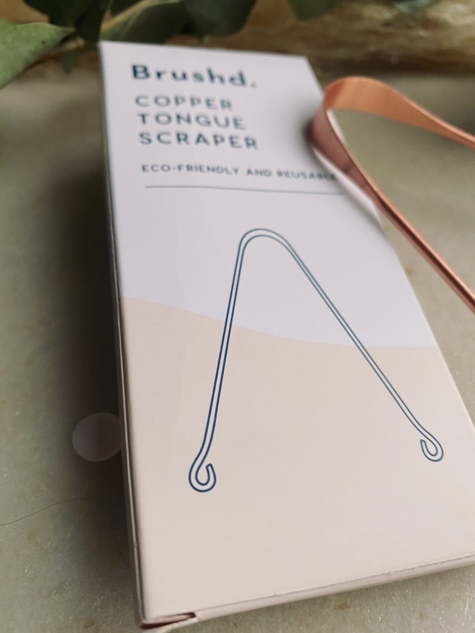Brush'd - Copper Tongue Scraper