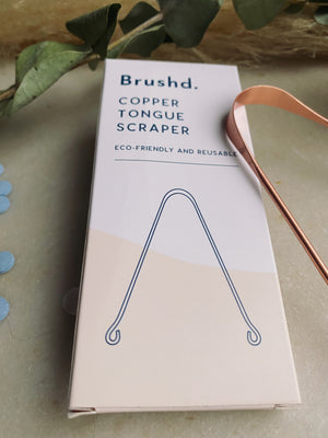 Brush'd - Copper Tongue Scraper
