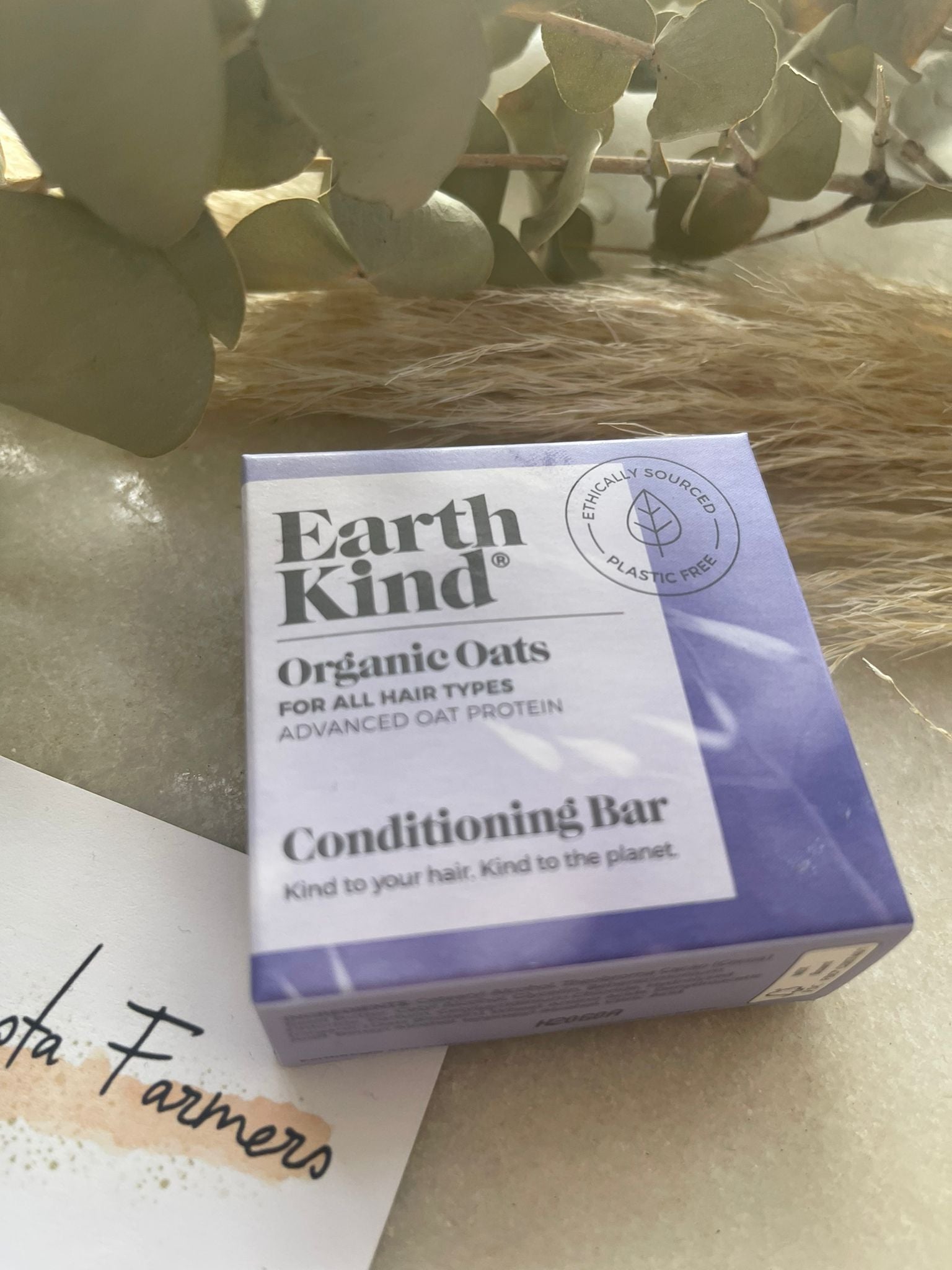 Earth Kind - Organic Oats Conditioning Bar - ALL Hair Types