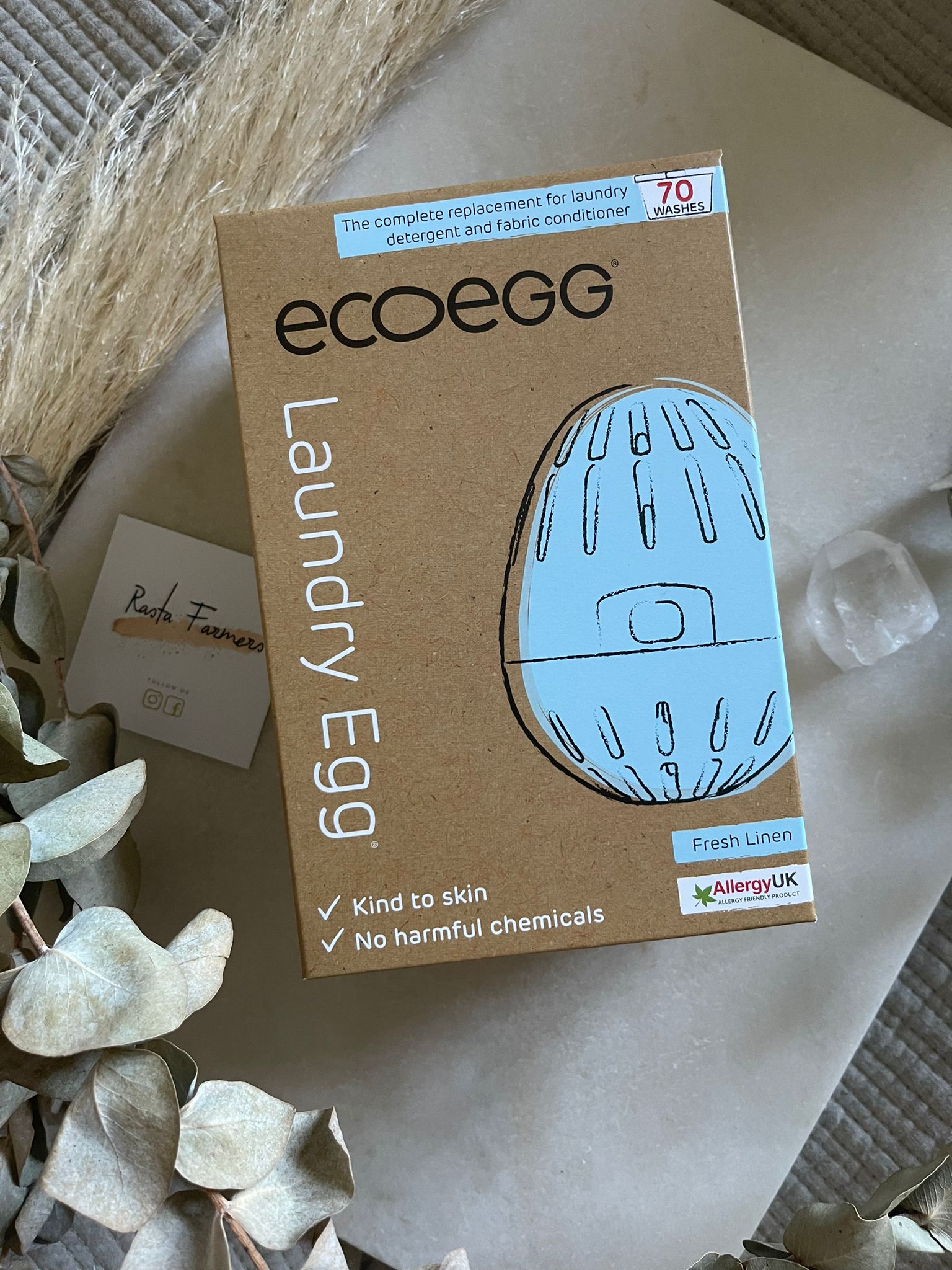 Eco Egg - Laundry Egg - 70 Washes - Fresh Linen