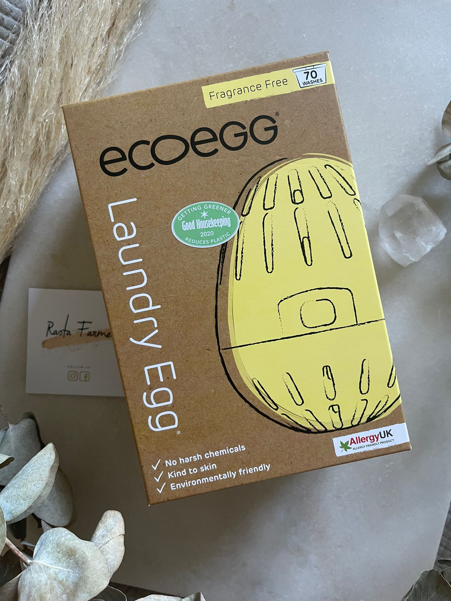 Eco Egg - Laundry Egg - 70 Washes - Fragrance Free