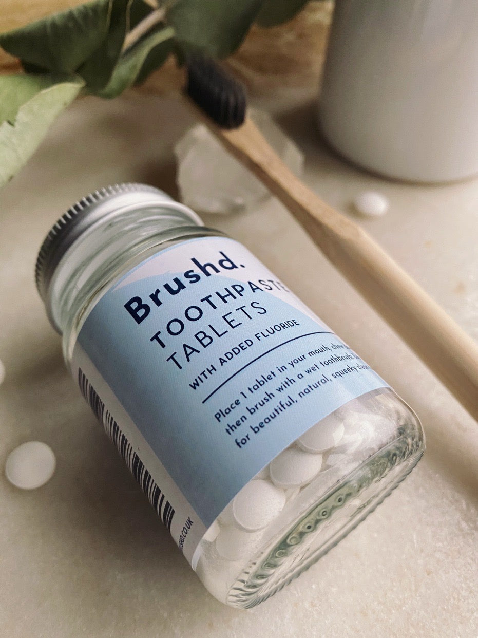 Brush'd - Toothbrush Tablets (added Floride) - English Mint