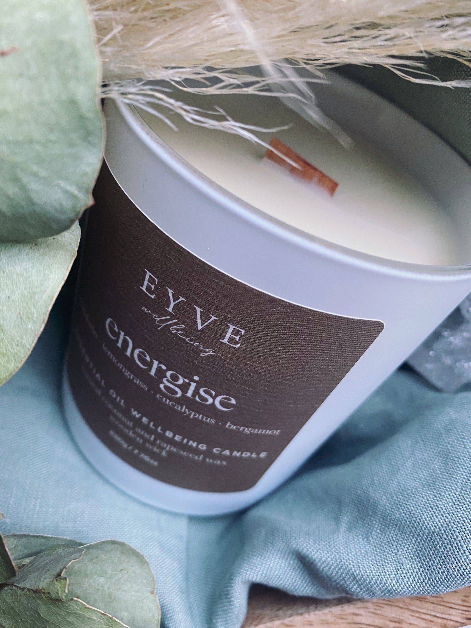 EYVE Wellbeing - Energise Essential Oil Wellbeing Candle