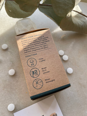 Georganics - Toothpaste Tablets - English Peppermint