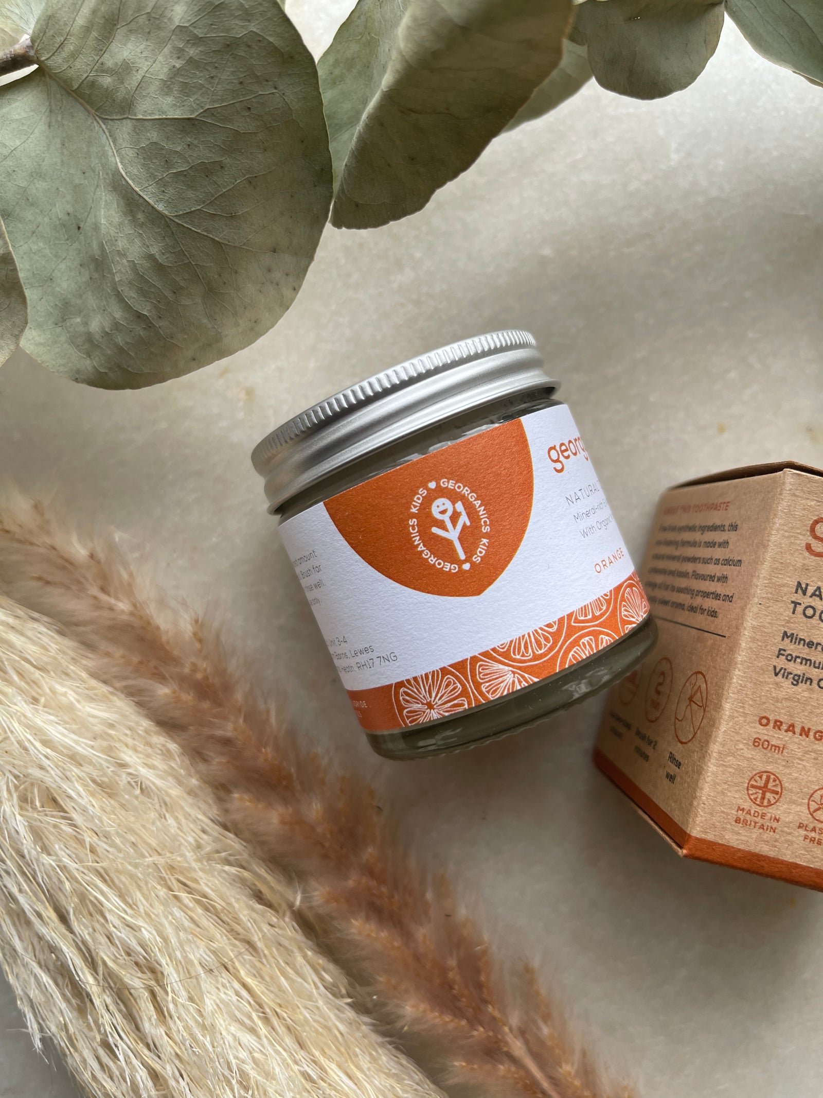 Georganics - Kids Mineral Toothpaste - Orange