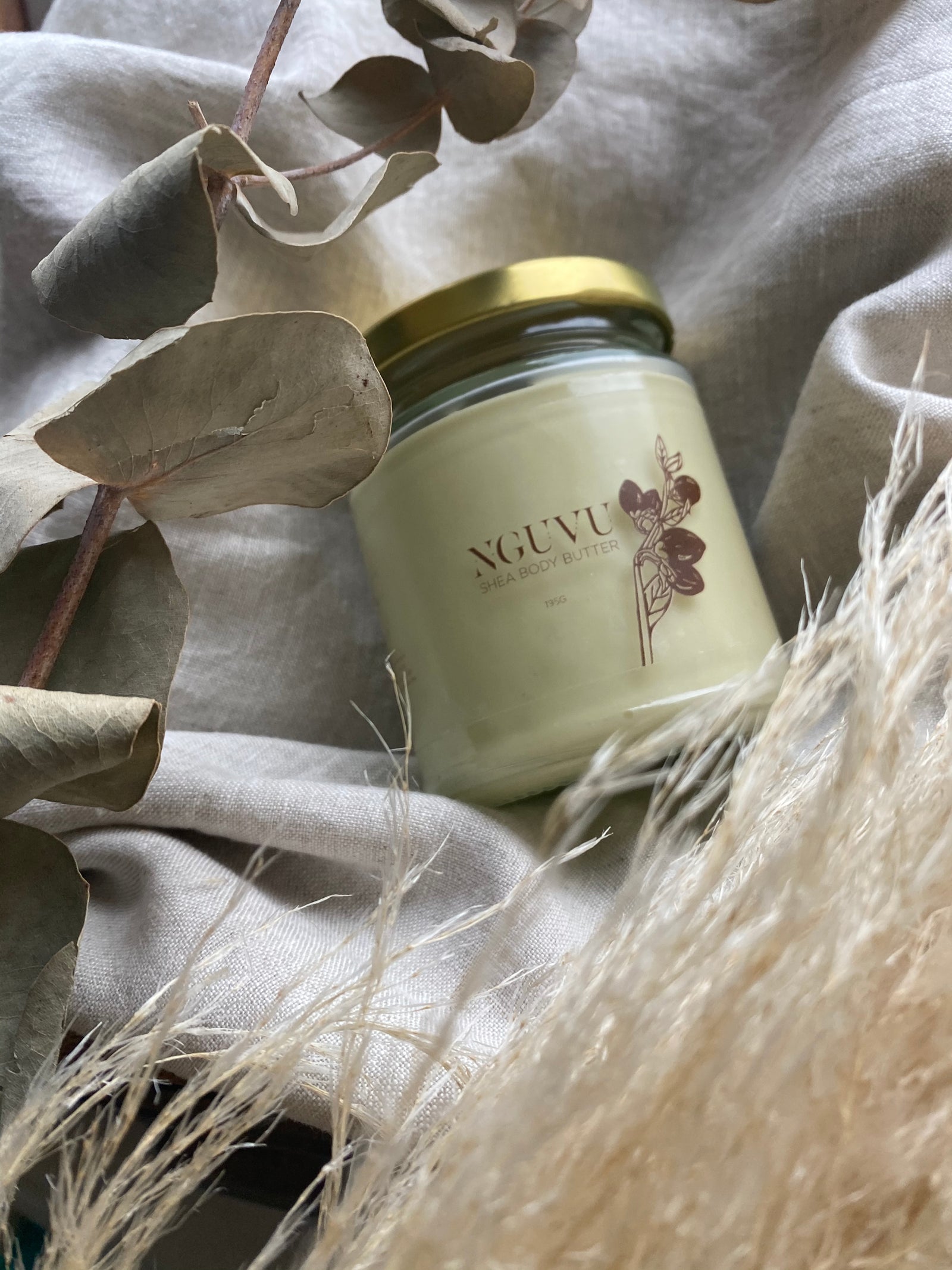 Nguvu Sheacare Skincare - 195g Lemongrass Shea Body Butter