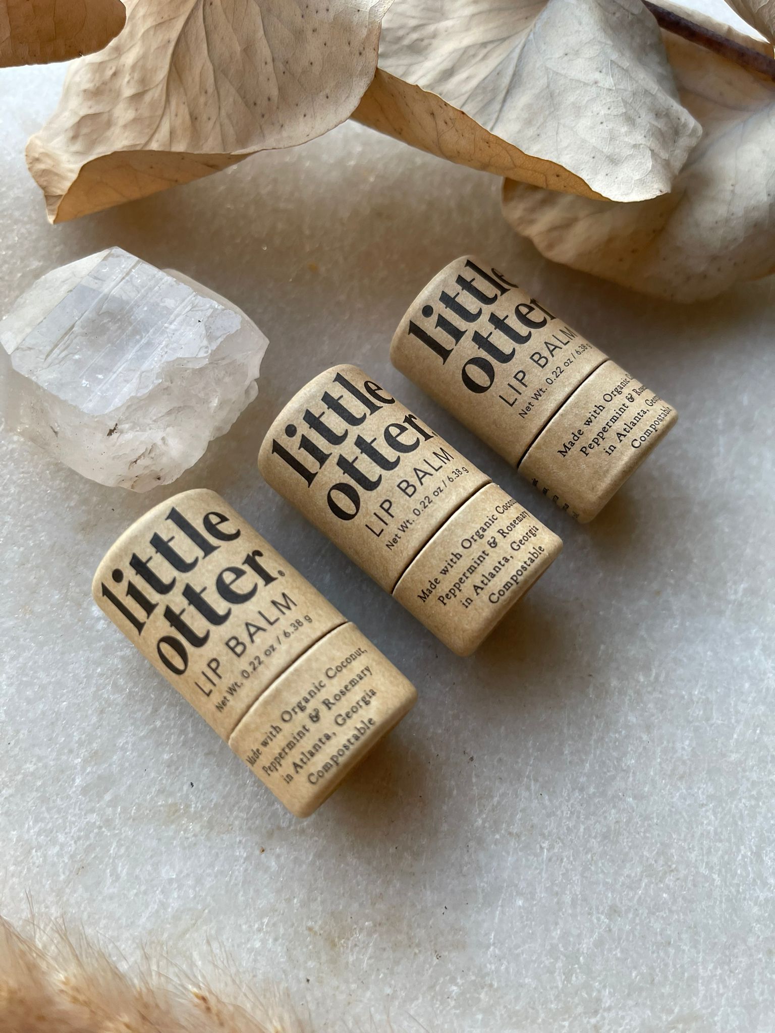 Little Otter -  Plastic Free Peppermint Lip Balm