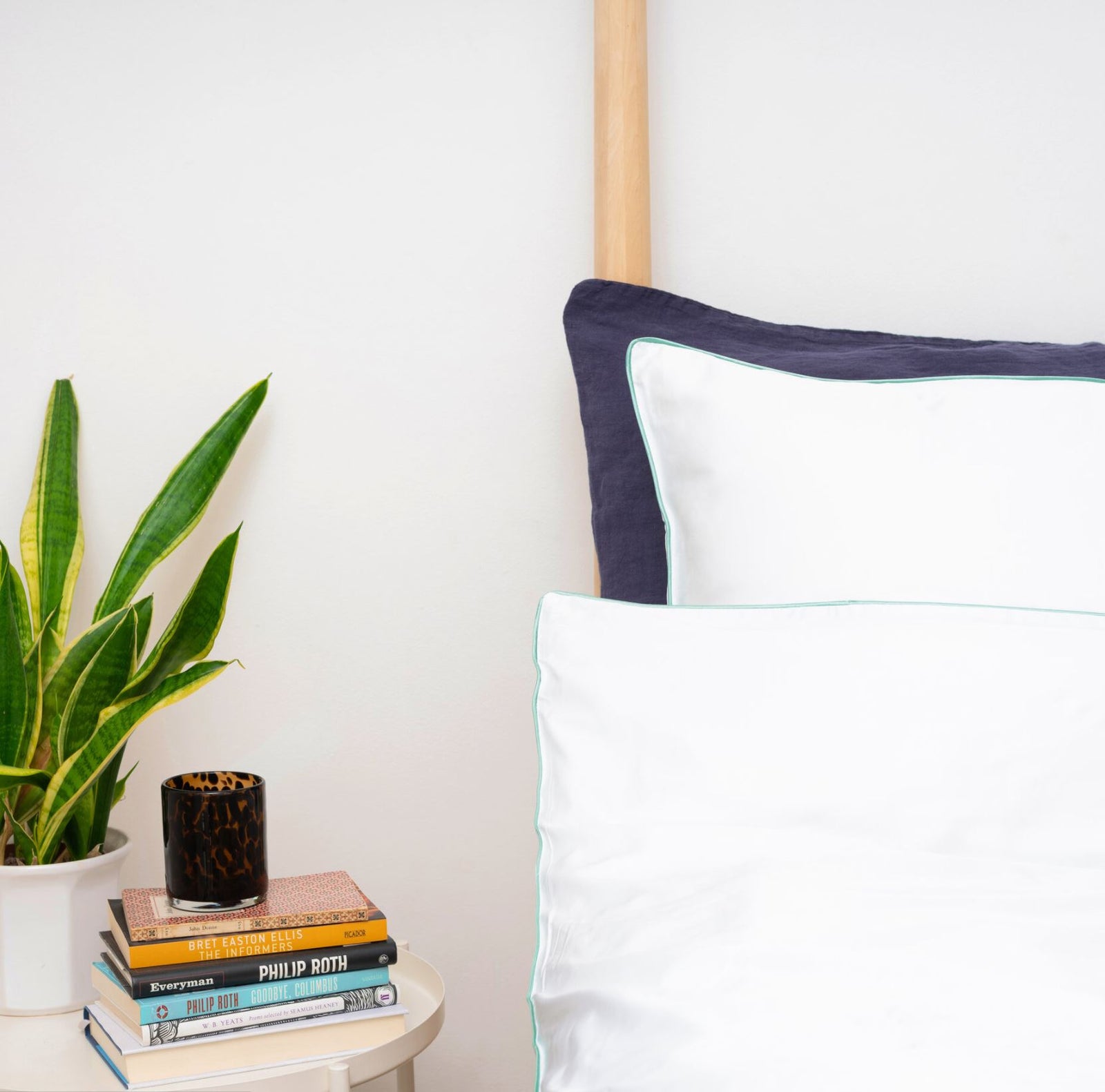 4 Piece 100% Organic Luxurious Bamboo Bedding - Mint Dreams