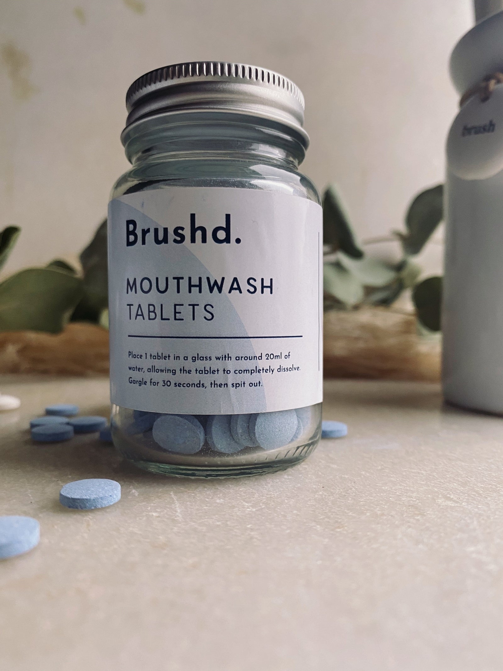 Brush'd - Mouthwash Tablets - Peppermint