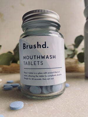 Brush'd - Mouthwash Tablets - Peppermint