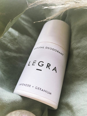 LEGRA - Lavender & Geranium - Natural Deodorant Stick