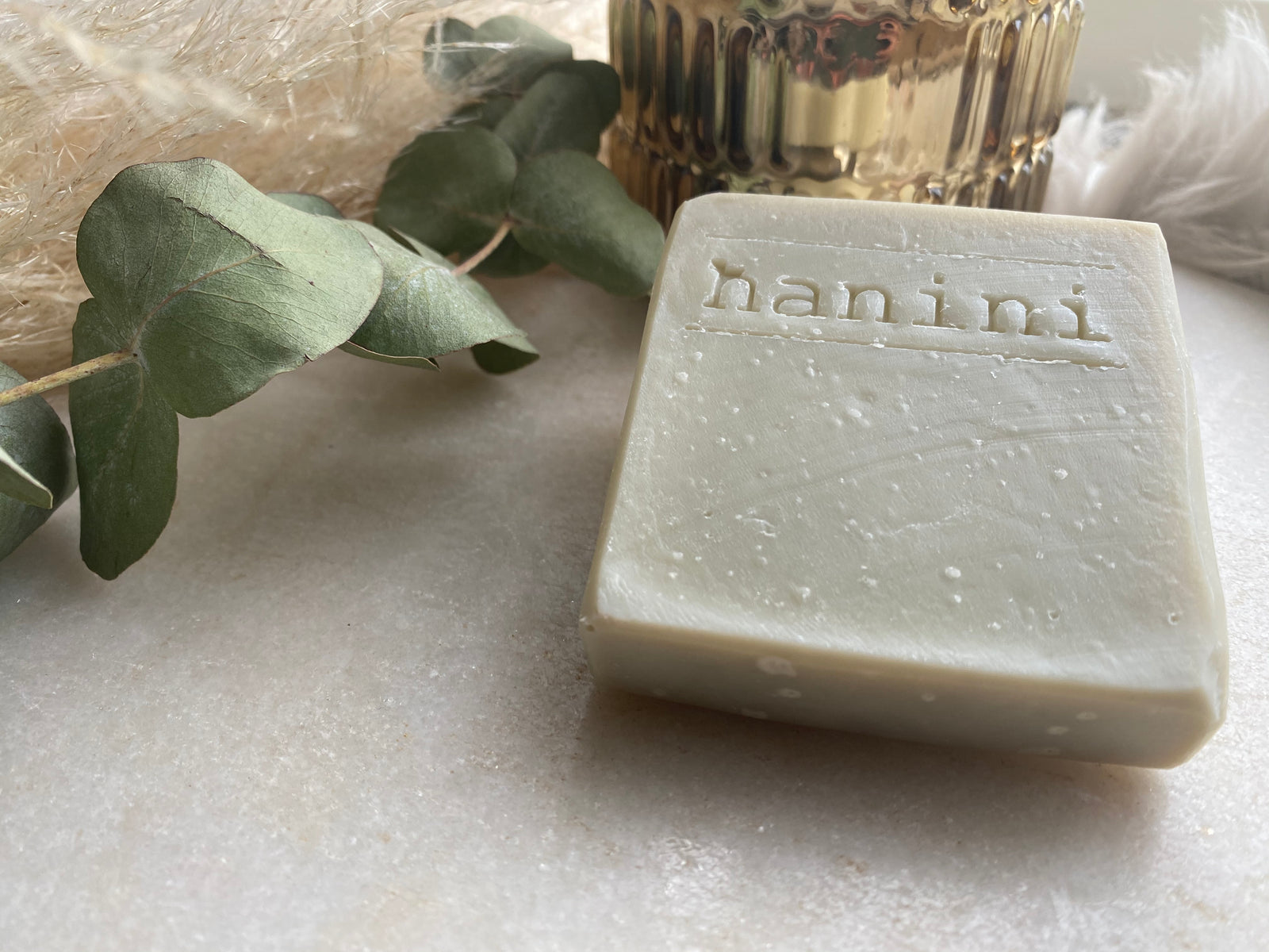 Hanini Soaps - TONING Clay Natural Soap - French Green Clay