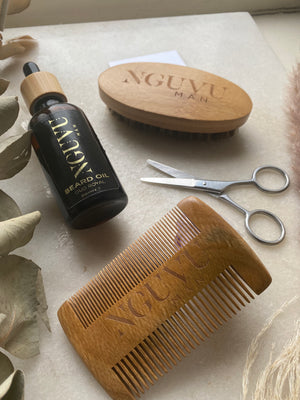 Nguvu Sheacare Skincare - Men's Beard Grooming Kit