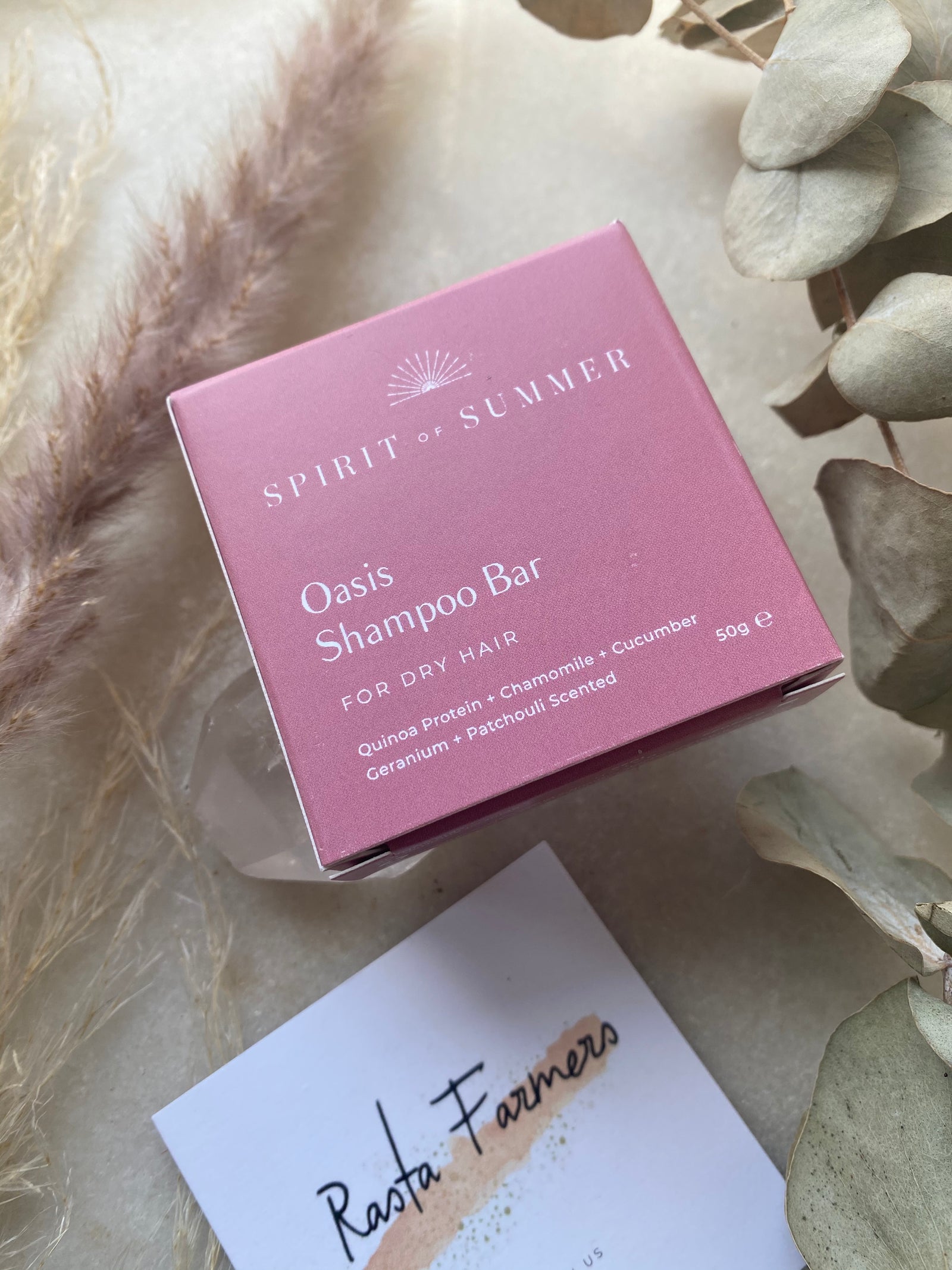 Spirit of Summer - Oasis Shampoo Bar - Dry Hair