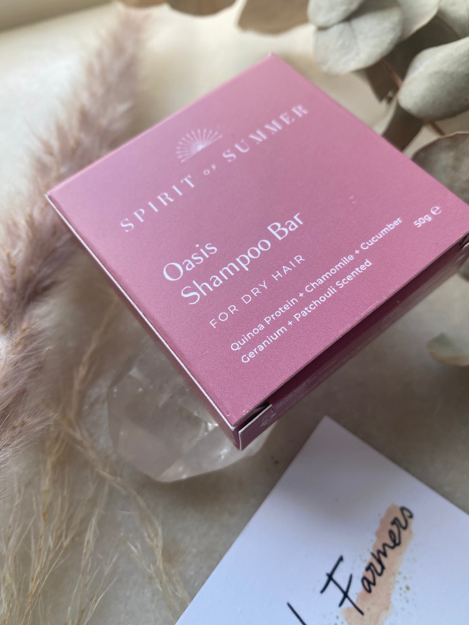 Spirit of Summer - Oasis Shampoo Bar - Dry Hair