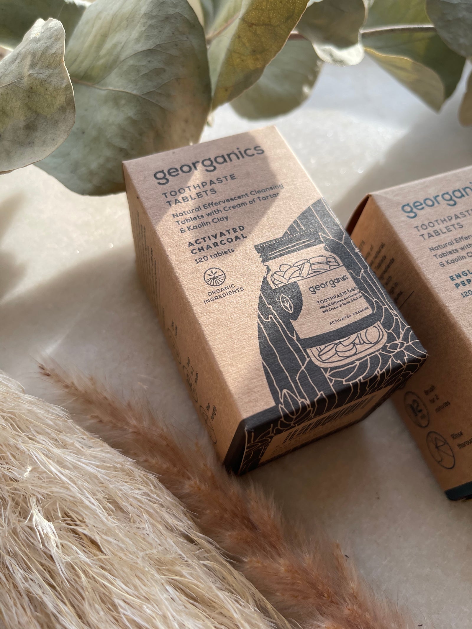 Georganics - Toothpaste Tablets - Activated Charcoal