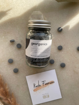 Georganics - Toothpaste Tablets - Activated Charcoal