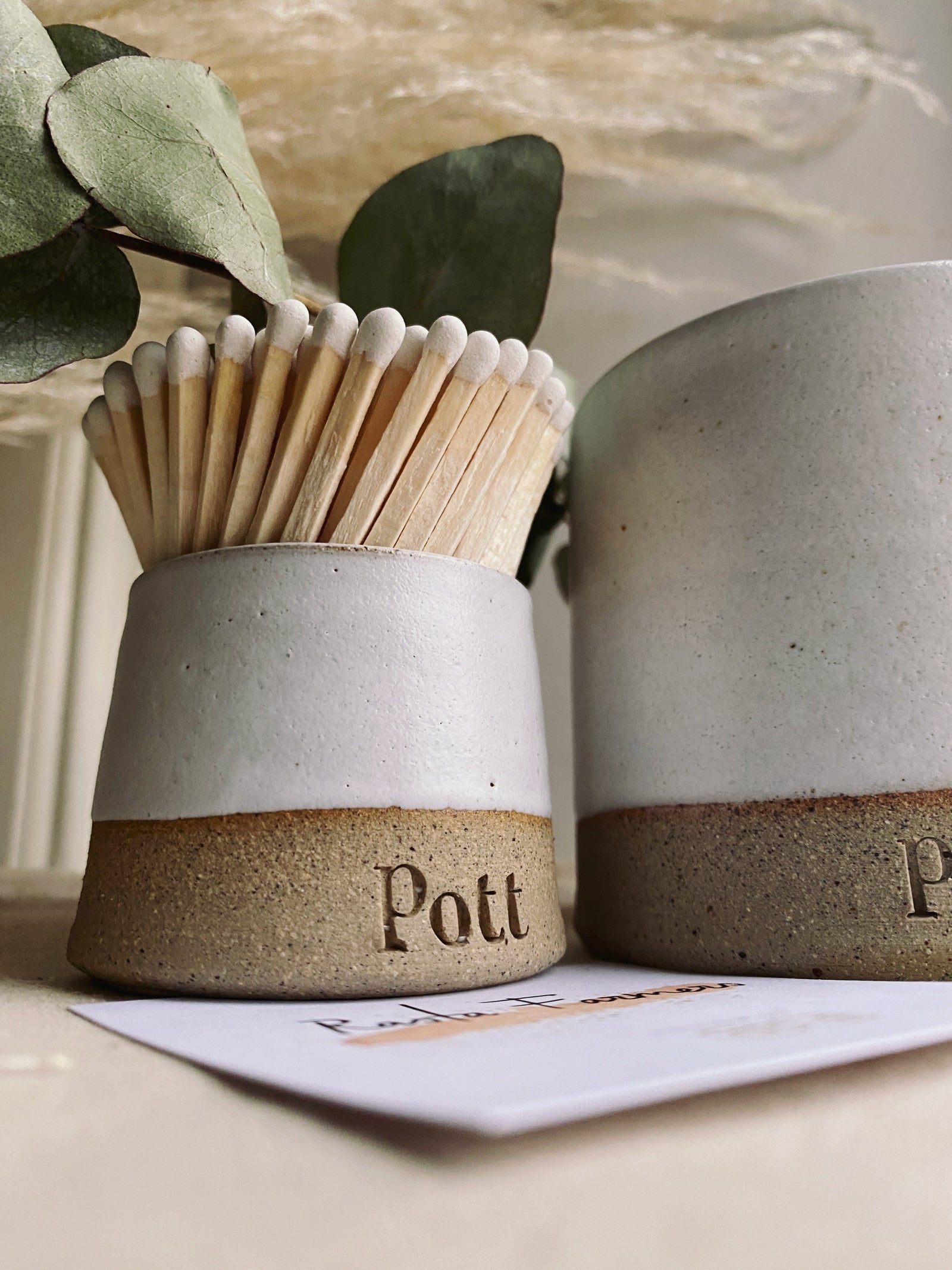 Pott Candle - Rosa Candle - 50hr Burn Time