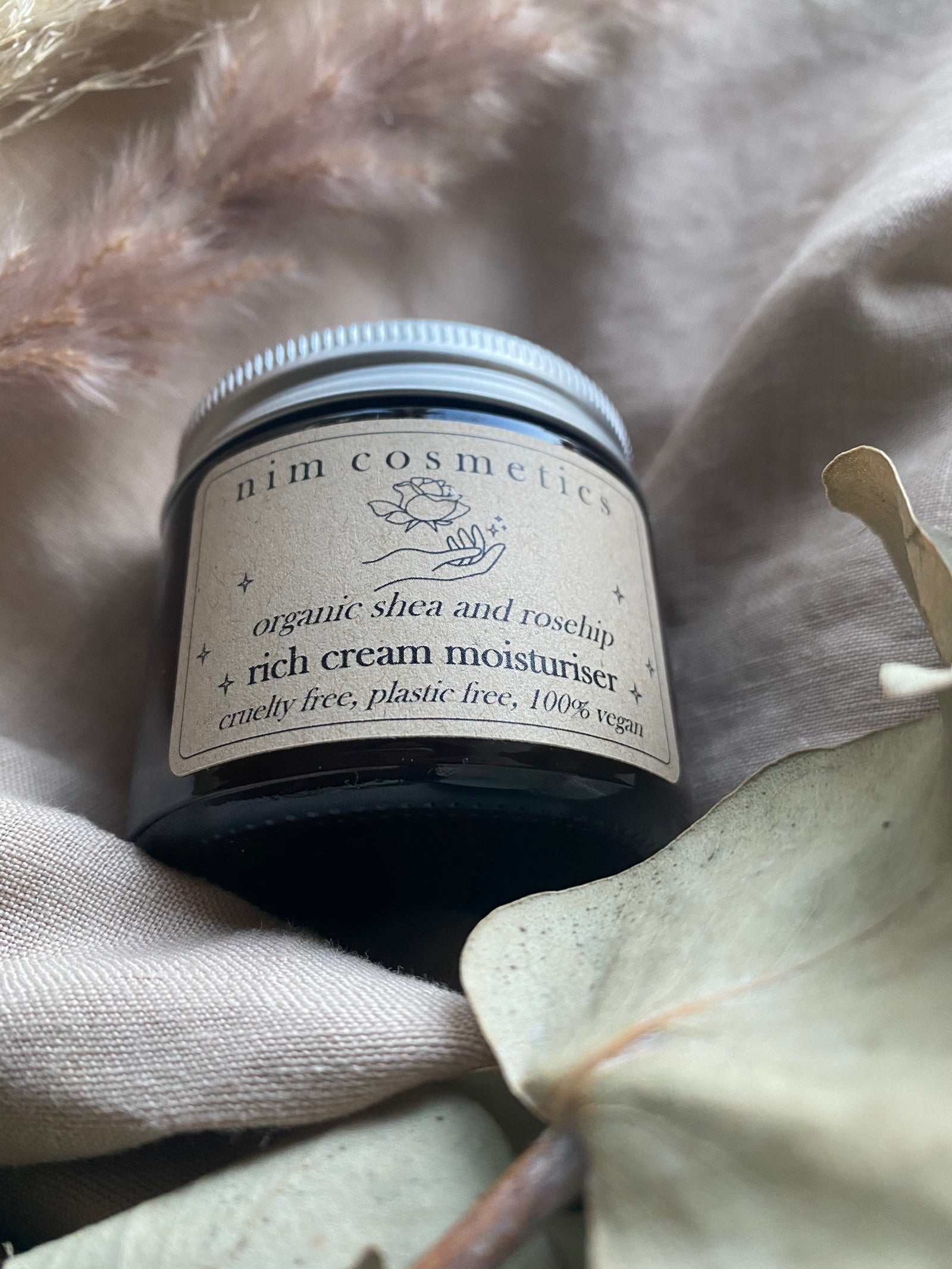 Nim Cosmetics - Organic Shea & Rosehip Rich Cream Moisturiser
