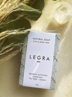 LEGRA - Seaweed, Eucalyptus & Peppermint - Soap Bar