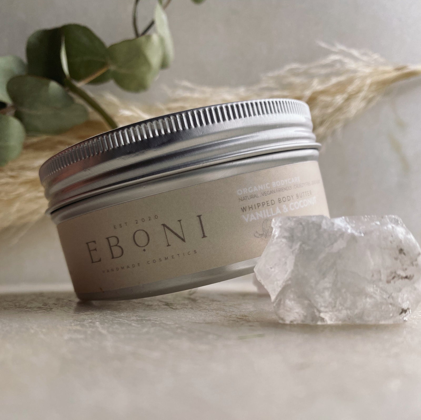 Eboni Cosmetics - Natural Body Butter - Vanilla & Coconut