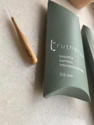 Truthbrush - Bamboo Interdental Brushes - 0.4mm, 0.5mm