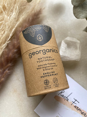 Georganics - Natural Toothsoap - English Peppermint