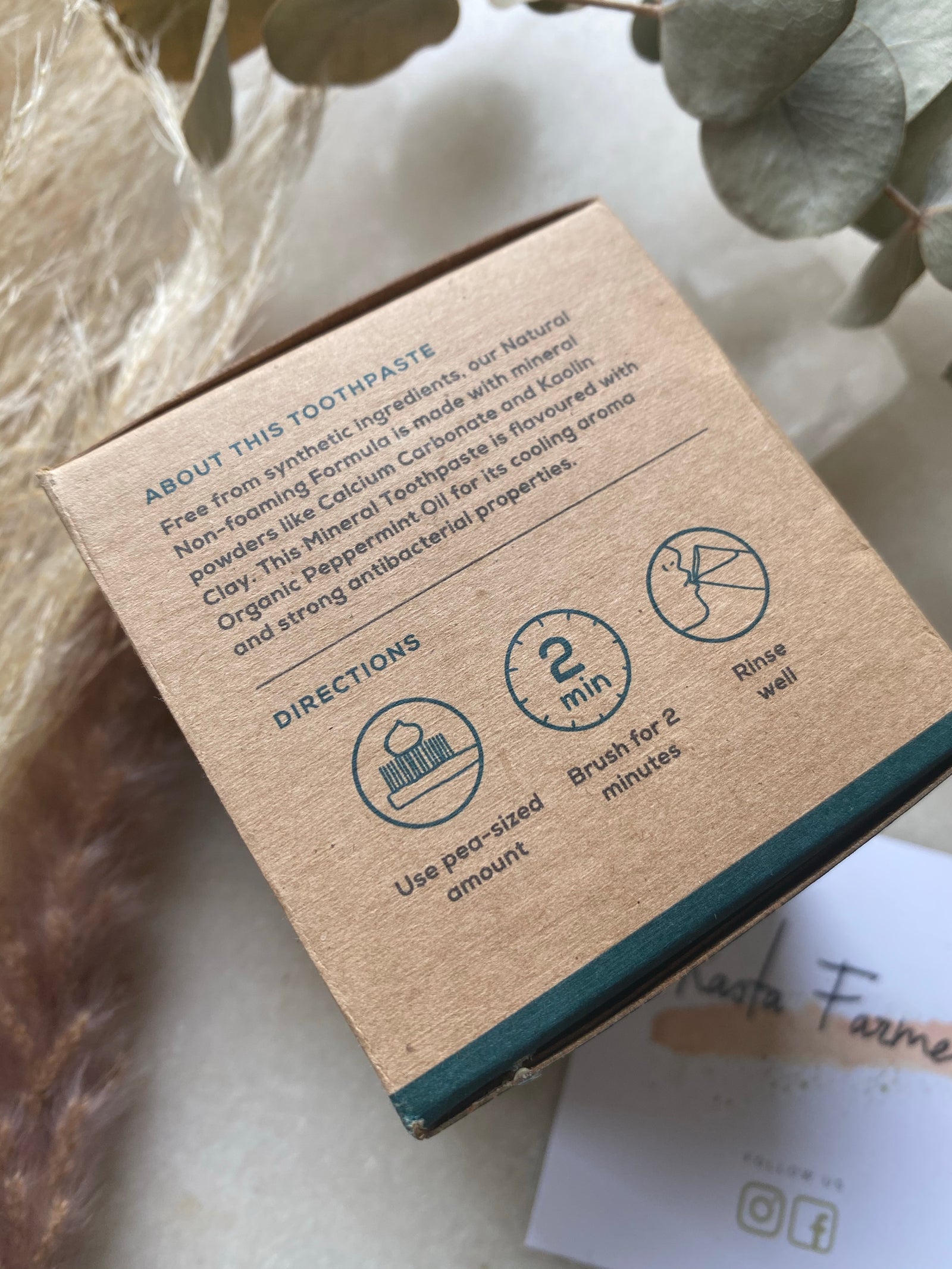 Georganics - Mineral Toothpaste - English Peppermint