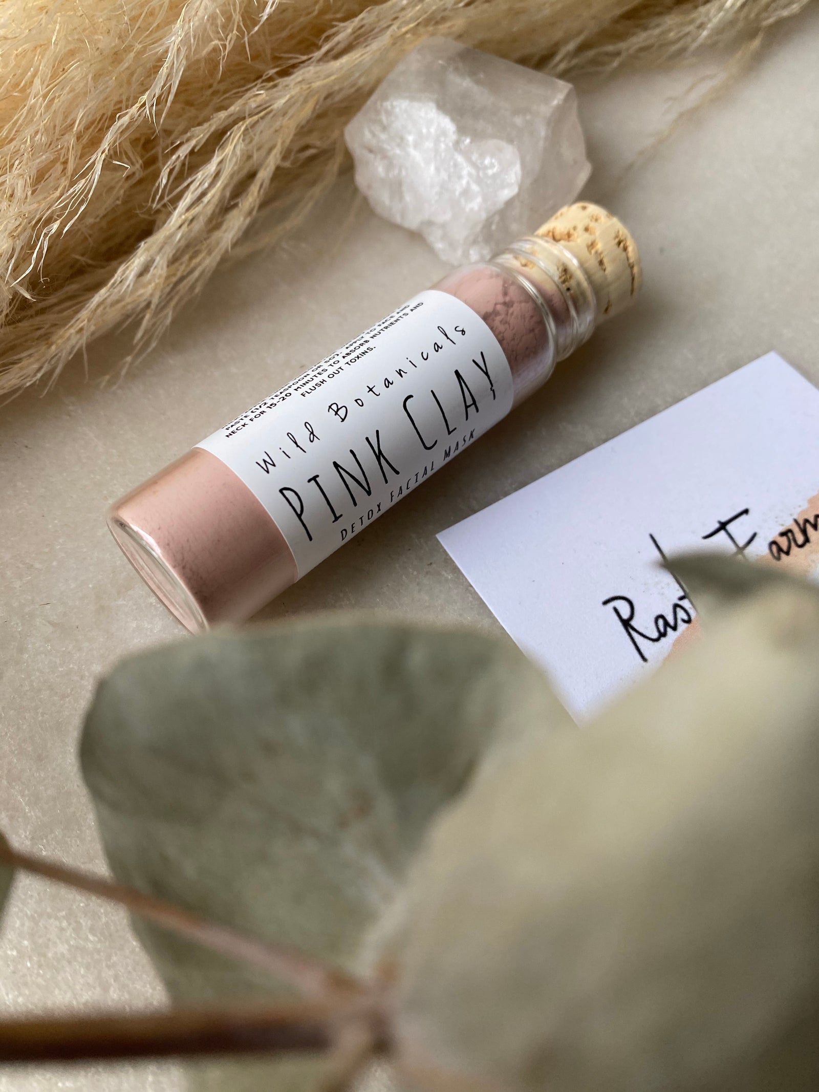 Wild Botanicals - Pink Clay Face Mask