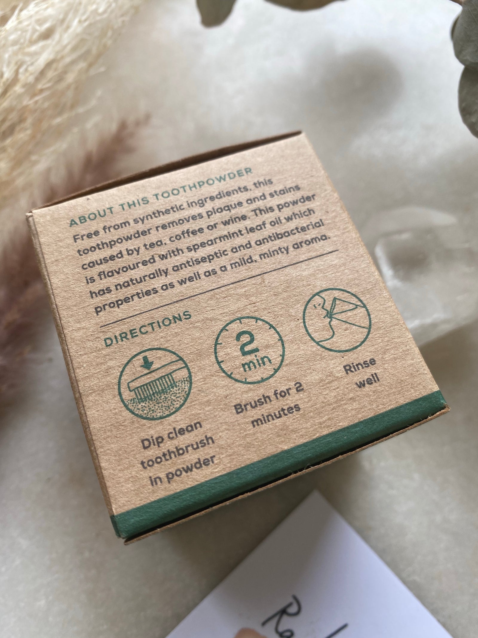 Georganics - Natural Whitening Toothpowder - Spearmint