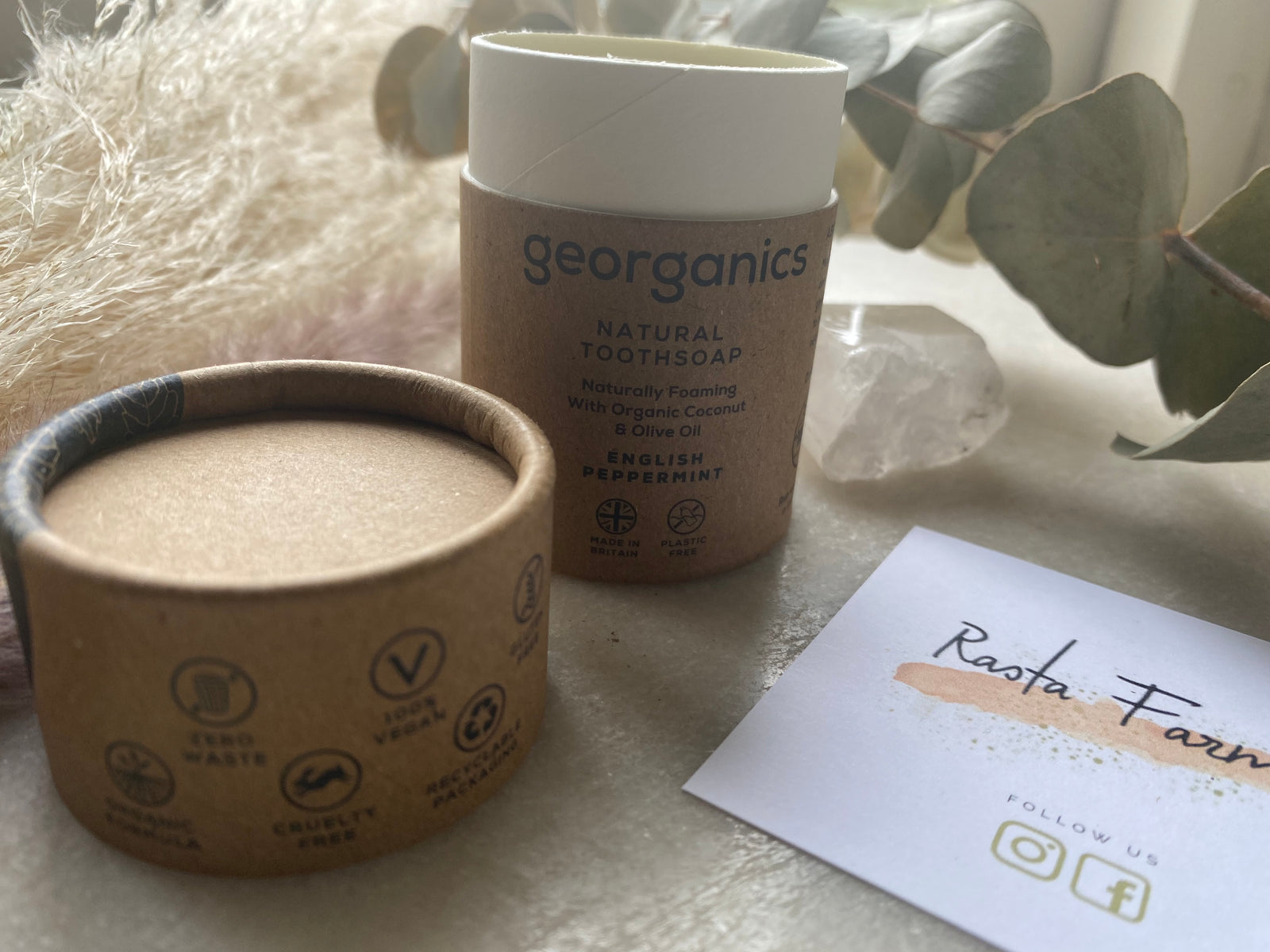 Georganics - Natural Toothsoap - English Peppermint