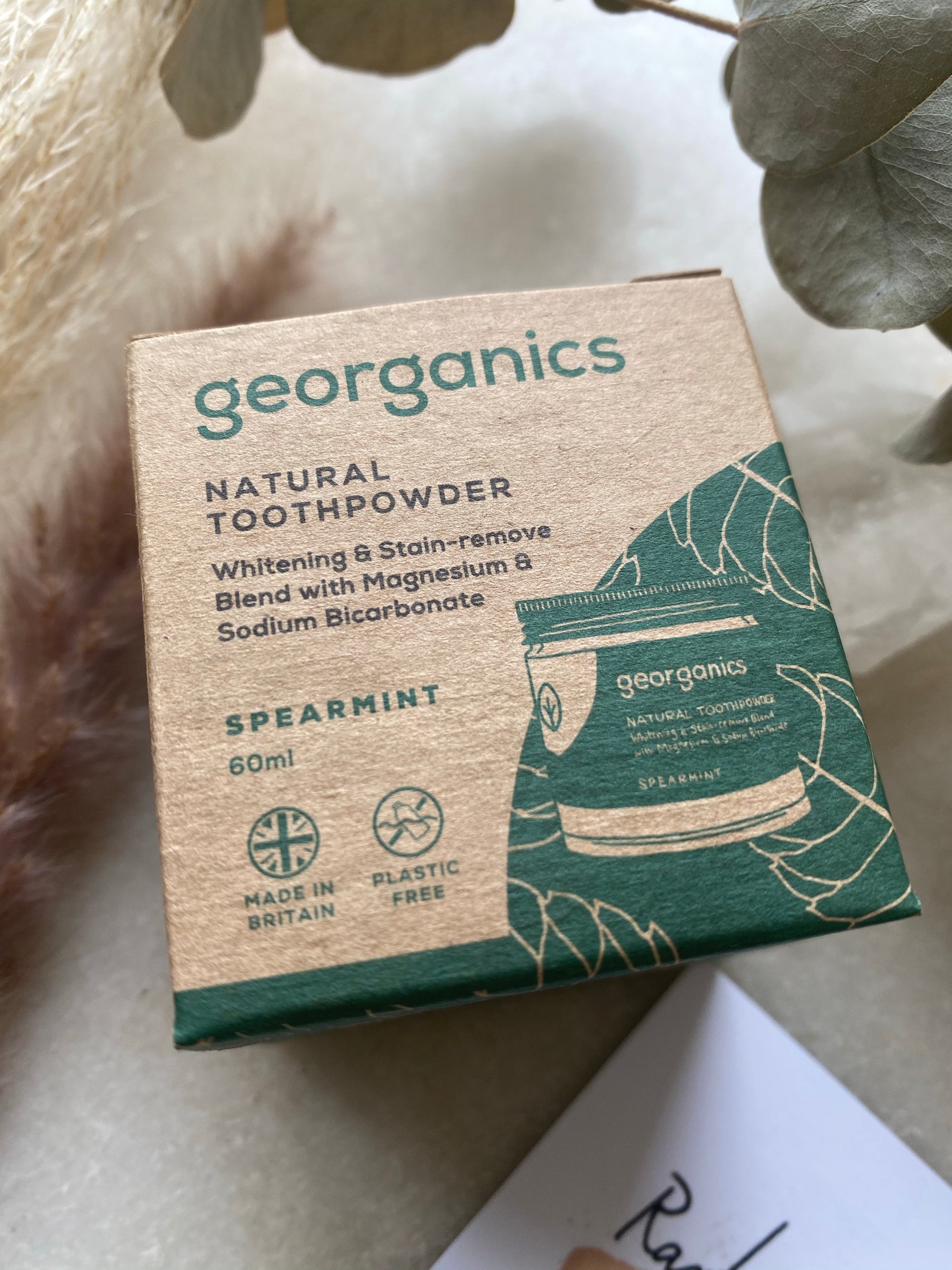 Georganics - Natural Whitening Toothpowder - Spearmint