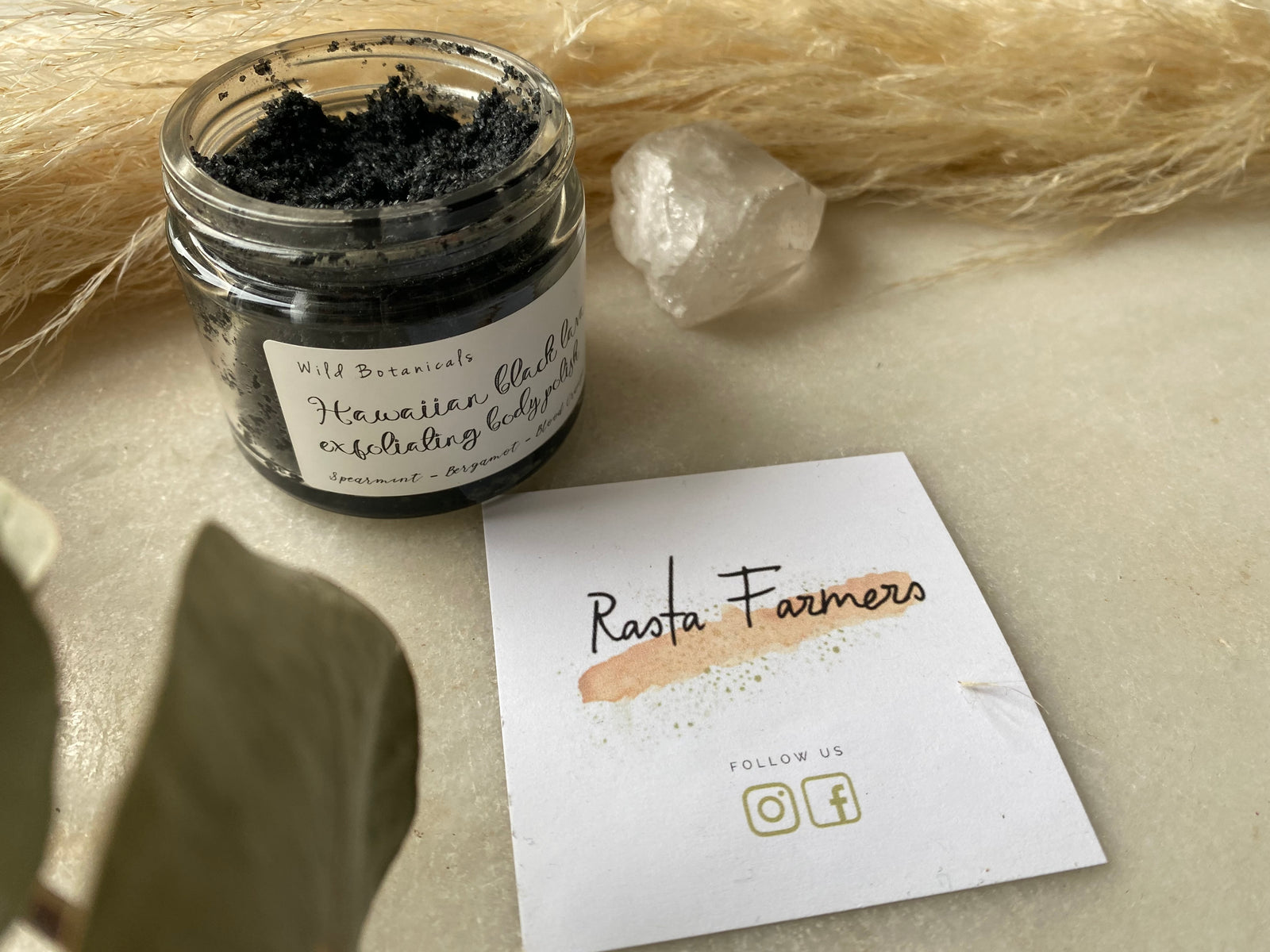 Wild Botanicals - Hawaiian Black Lava Polish