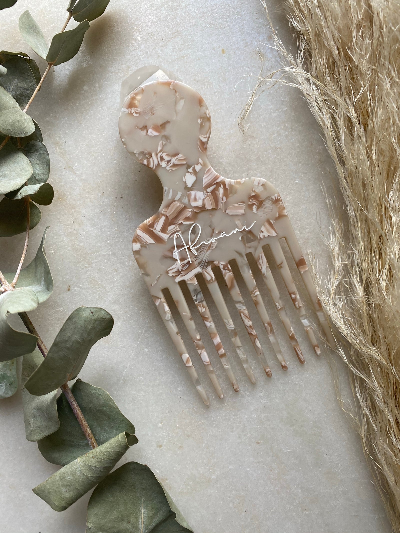Afroani - BioPlastic - Wet Hair Comb